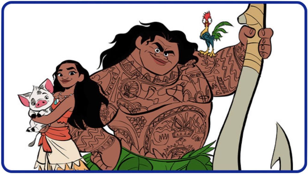 Enjoy Family Coloring Before Viewing New ‘Moana 2’ Moana 2 Coloring