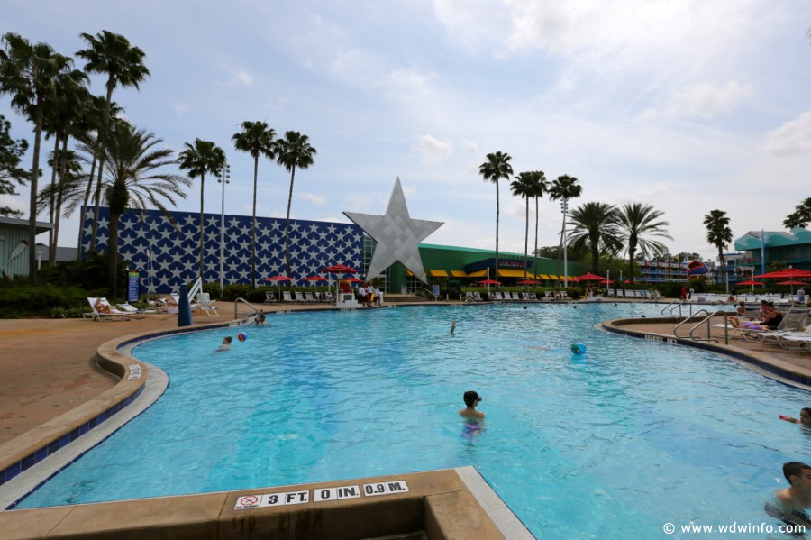 All-Star-Sports-Pool-004 – WDWINFO.COM How Disney Can Save All-Star Resorts from Cheerleaders & Tour Groups All-Star-Sports-Pool-004