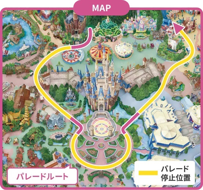 Event_map-entertainment Large – WDWINFO.COM Tokyo Disney’s New Vanellope’s Sweet Pop World Celebration Event_map-entertainment Large