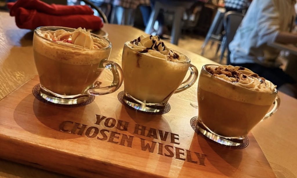 Your Instagram-Worthy Holiday Snack Stops in Disney Springs! Hot Chocolate Flight Large
