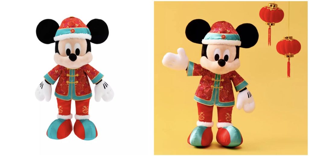 Lunar New Year Mickey Mouse Plush – Year of the Snake Lunar New Year Plush Large