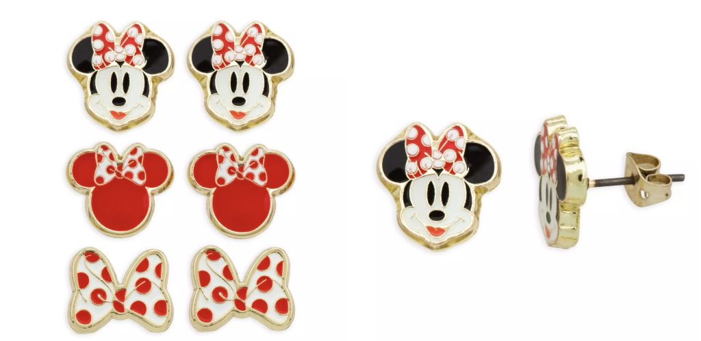 New Disney Merch Minnie Earrings – WDWINFO.COM New Disney Merch: Tinker Bell, V-Day + Best Ears of ’24 New Disney Merch Minnie Earrings