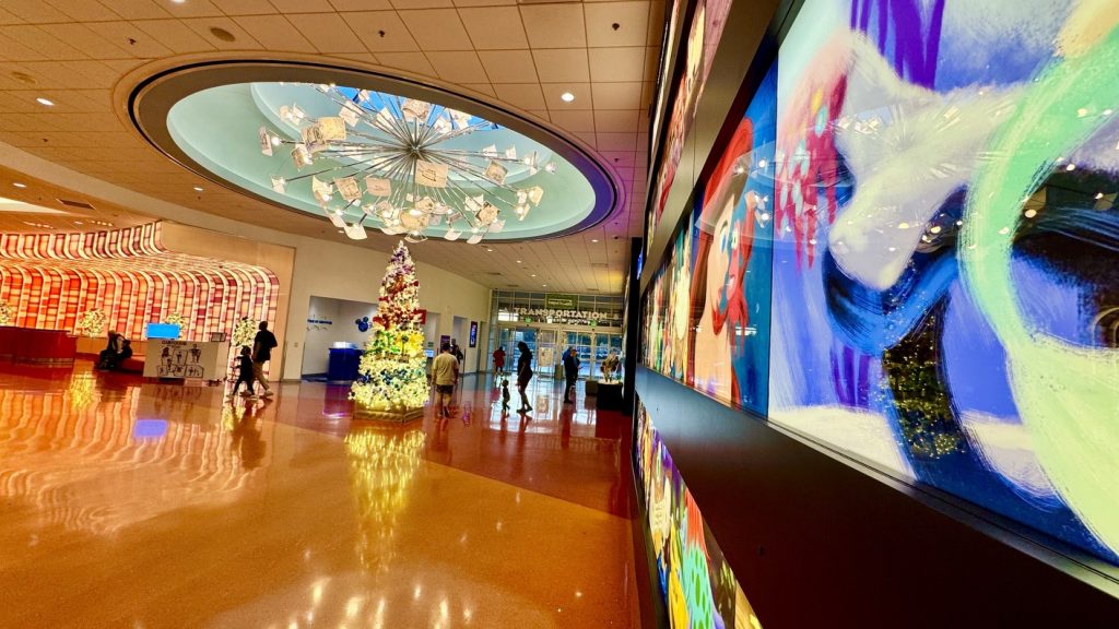 A Colorful Christmas at Disney’s Art of Animation Resort art of animation christmas decor _ chloe 17