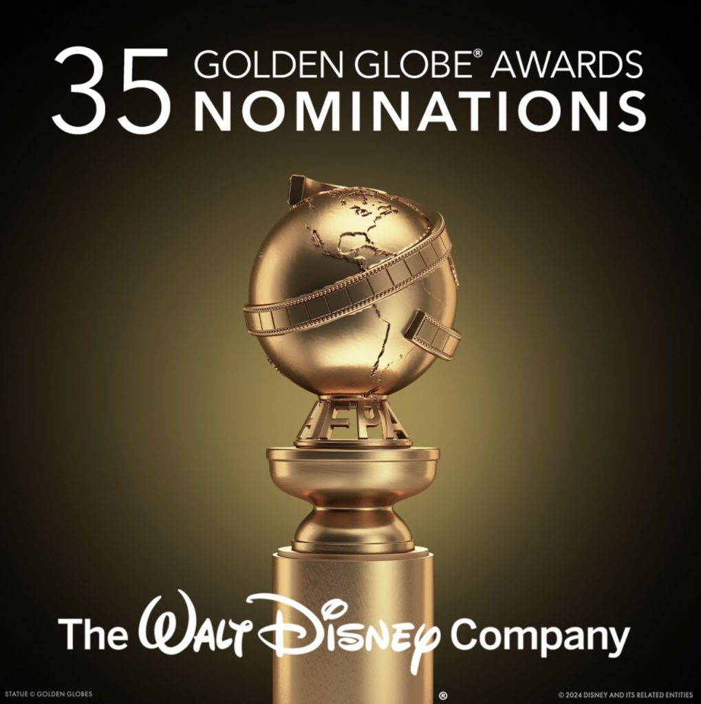 The Walt Disney Company Earns 35 Golden Globe Nominations twdc-golden-globe-noms