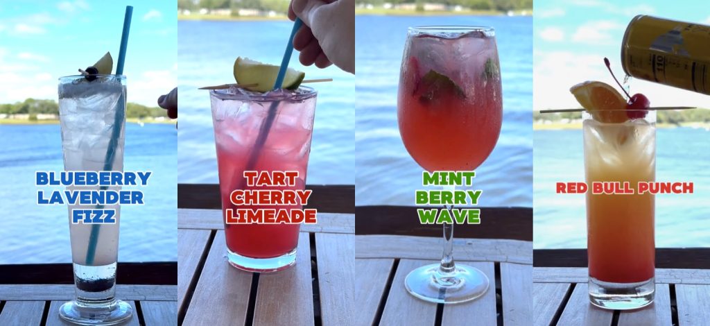 Dry January Mocktails at The BOATHOUSE, Disney Springs Dry January Boathouse