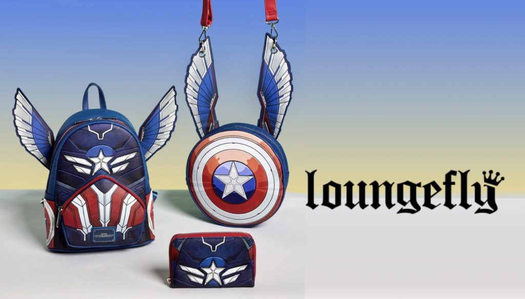 Loungefly’s New ‘Captain America: Brave New World’ Series Loungefly Captain America Large