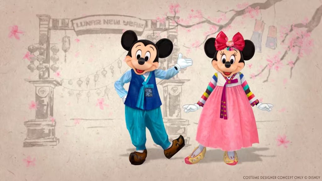 Lunar New Year Celebrations at the Disneyland Resort Lunar New Year Costumes Large