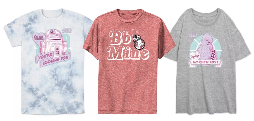 New ‘Star Wars’ T-Shirts Perfect for Valentine’s Day