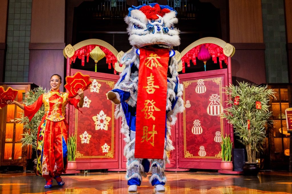 Lunar New Year Display at Disney’s Grand Californian