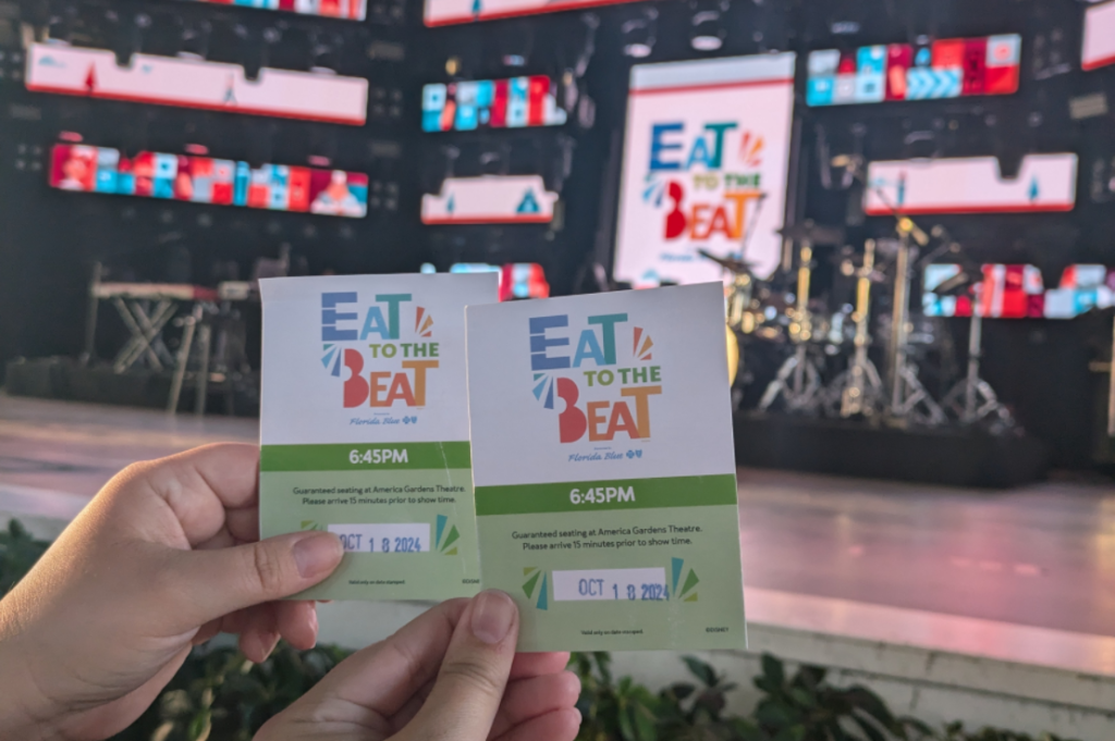565464 | WDWINFO.COM A First-Timer’s Honest Review of EPCOT’s Eat to the Beat Dining Package & Concert Series 565464
