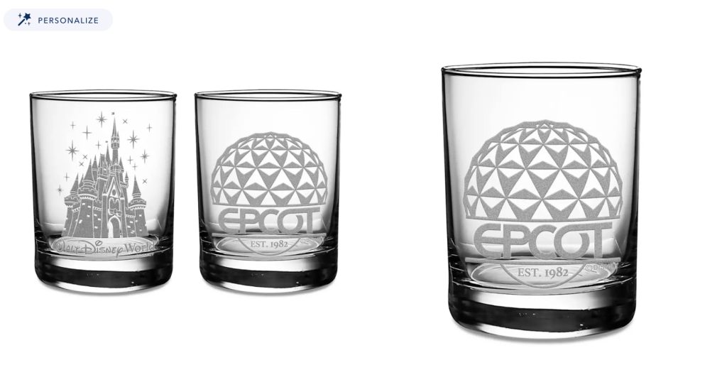Sparkling New Glassware by Arribas – Walt Disney World Arribas Glassware Parks