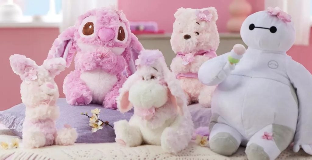 New Disney Merch: Sakura Plush & Cherry Blossom Apparel Disney International Merch Header 2
