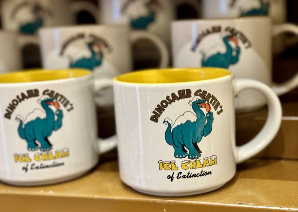 Dinosaur Gertie Mugs are BACK at Disney’s Hollywood Studios