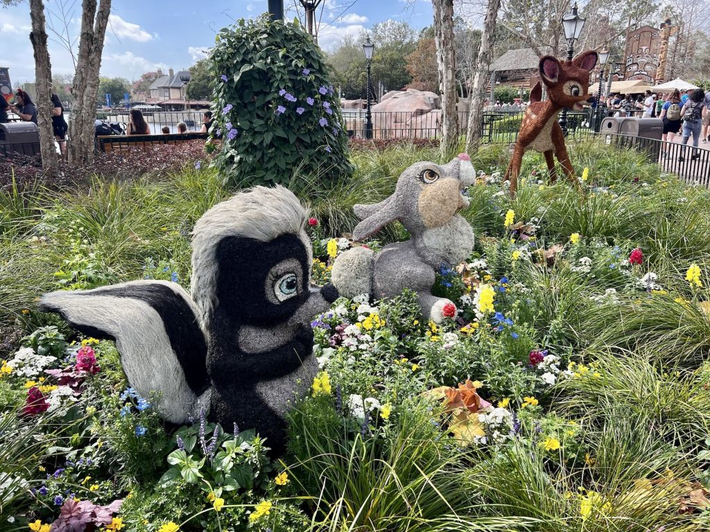 Disney Character Topiaries Arriving at EPCOT for Flower & Garden 2025 Flower and Garden