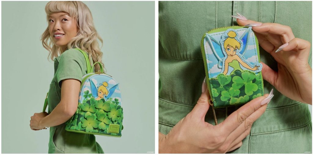 Charming New Loungefly Offers Good ‘Tinker Bell’ Luck Loungefly Tinker Bell Clover Header