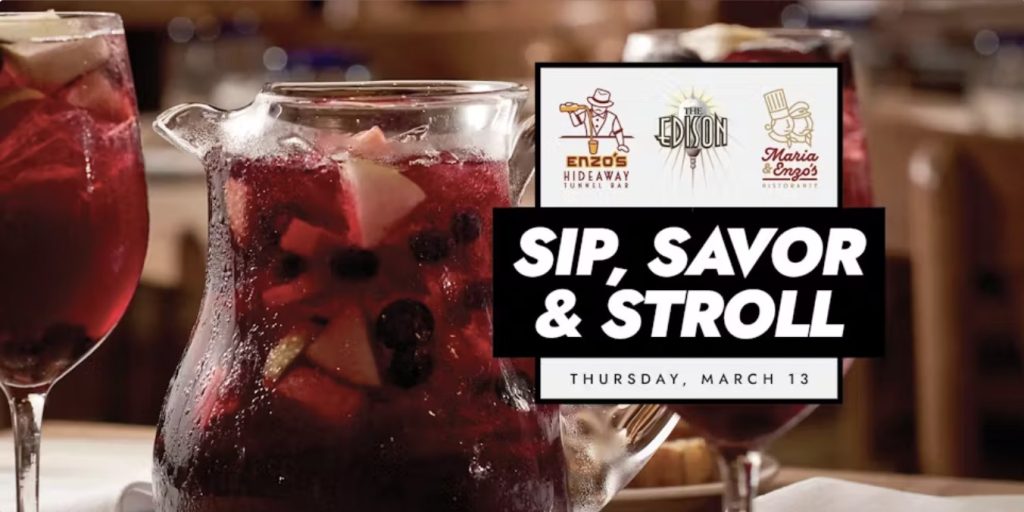 New Sip, Savor & Stroll Event Disney Springs at Walt Disney World