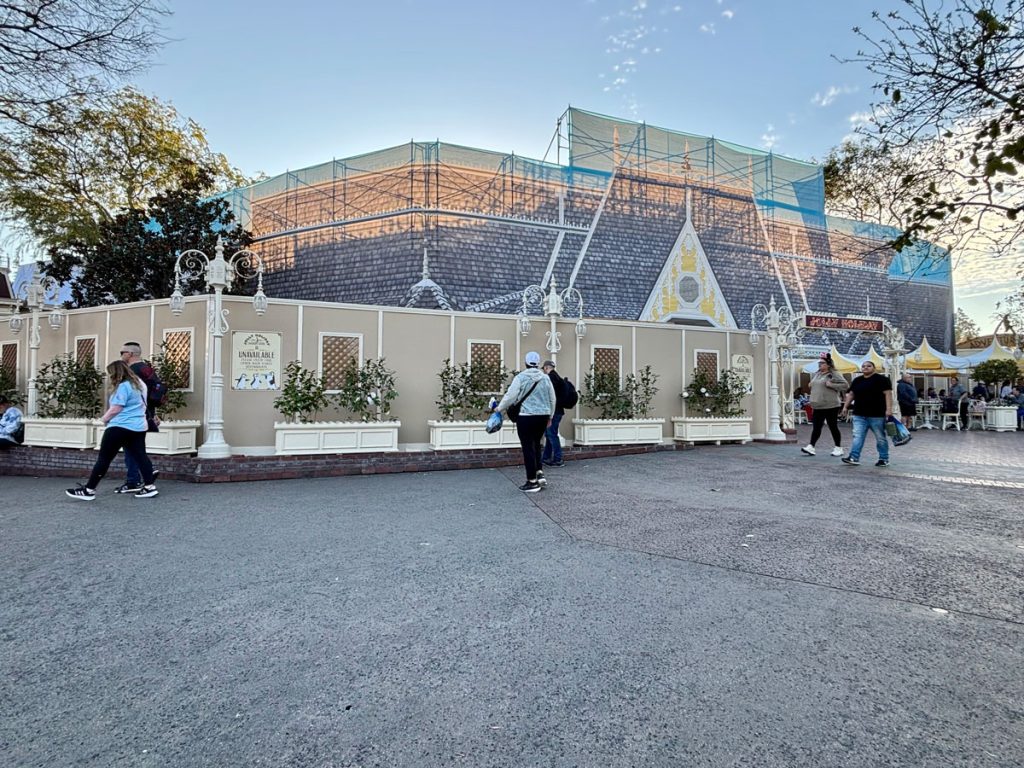 What in the Scrim Is Going On at Disneyland?