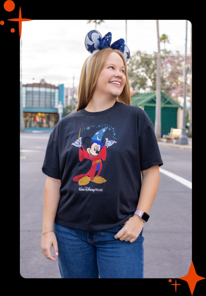 sorcerer-mickey-tee-front โ WDWINFO.COM NEW Sorcerer Mickey-Themed Merch Hits Walt Disney World sorcerer-mickey-tee-front