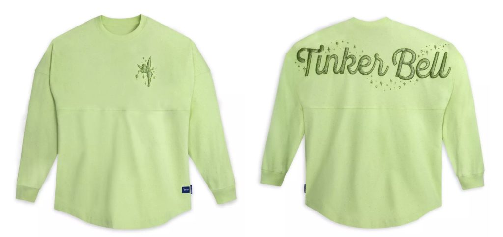 Disney Merch 3325 Tink Jersey – WDWINFO.COM New Disney Merch: St Patrick’s Day, Easter, Tinker Bell & More! Disney Merch 3325 Tink Jersey