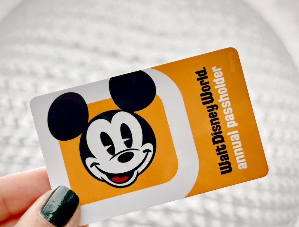 New Disney World Survey Questions Annual Pass & Lightning Lane Discounts annual passholder pass card