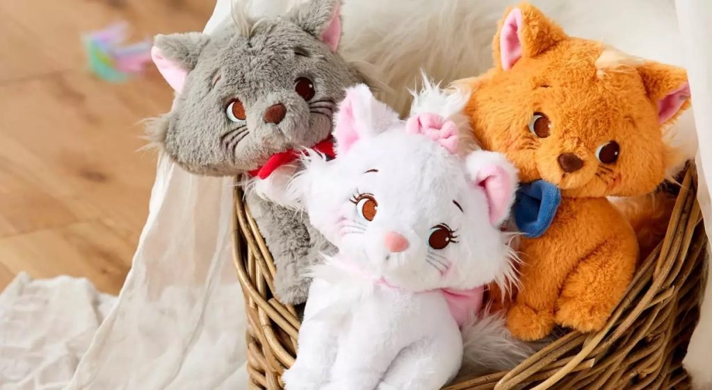 New ‘The Aristocats’ and ‘Cinderella’ Plush Toys PLush Header