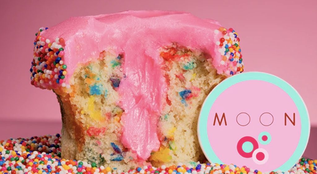 New Moon Birthday Bite Cupcake in Disney Springs Sprinkles Moon Birthday Cupcake Header