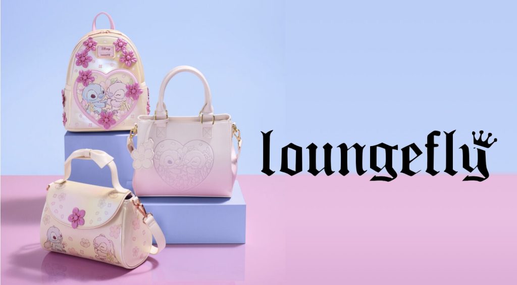 New Stitch & Angel Cherry Blossom Loungefly Collection