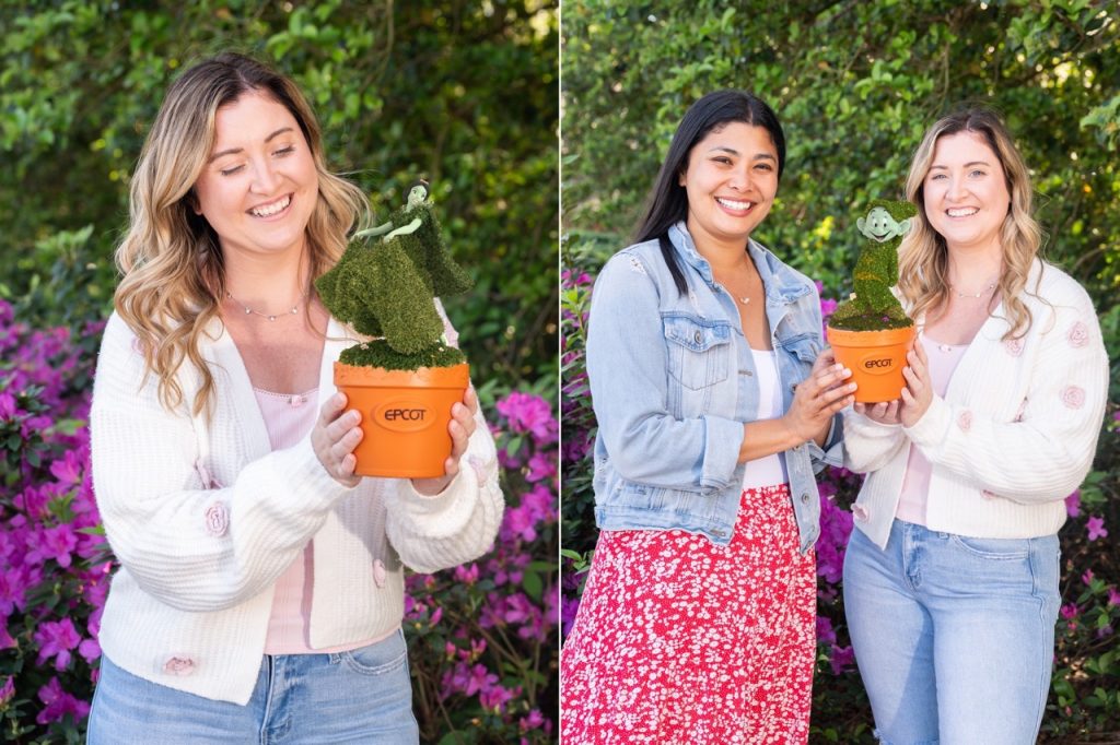 New Limited-Time Magic Shot at EPCOT Flower & Garden Topiary PhotoPass Shot Large