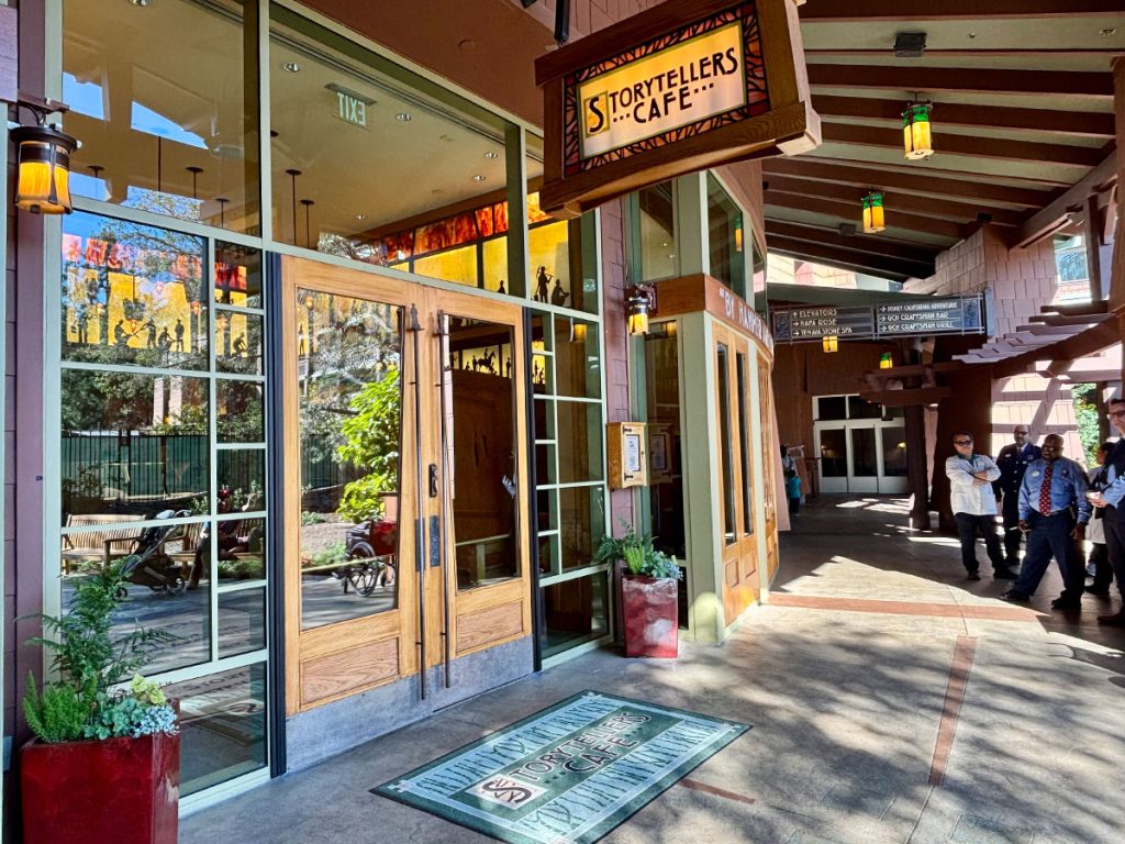 storytellers-cafe-entrance – WDWINFO.COM Which Celebrities Have You Seen at Disney Parks? storytellers-cafe-entrance