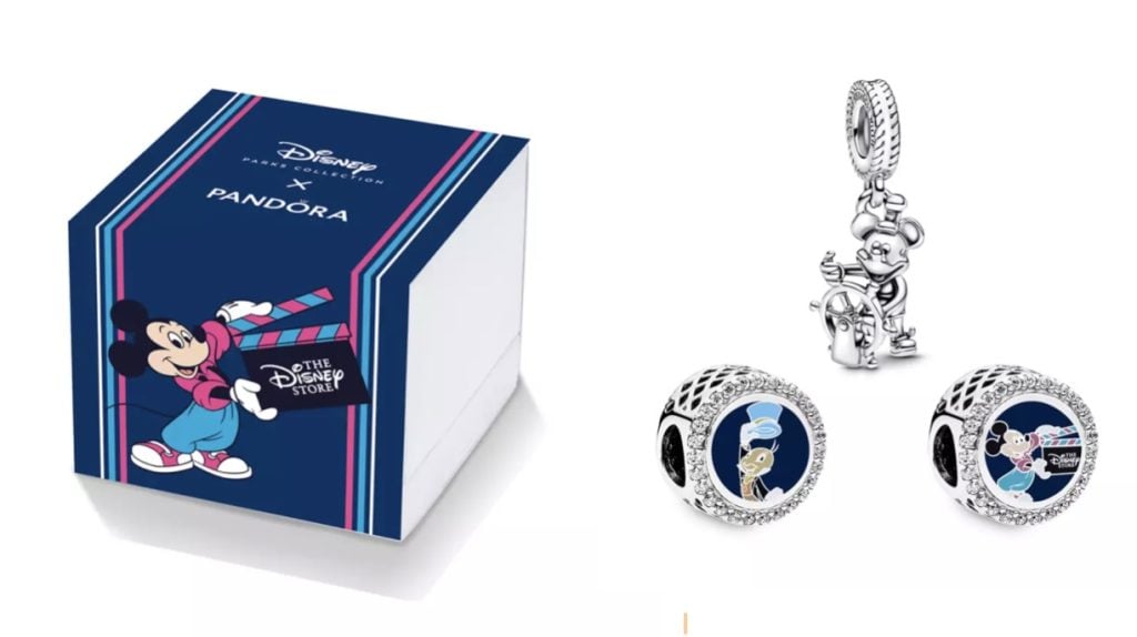 Exclusive New Disney Store Pandora Charm Set
