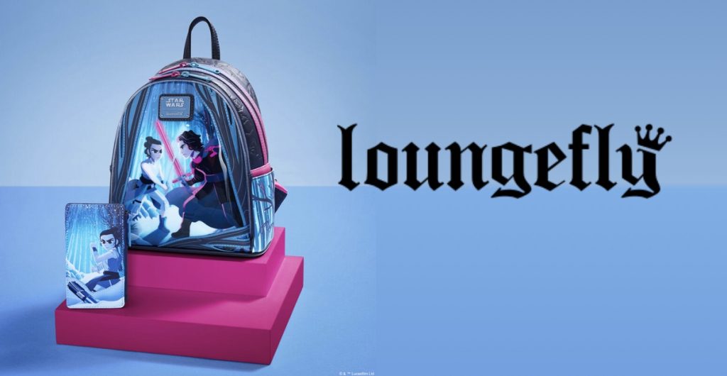 New Loungefly: Star Wars: The Force Awakens Rey & Kylo Star Wars Loungefly