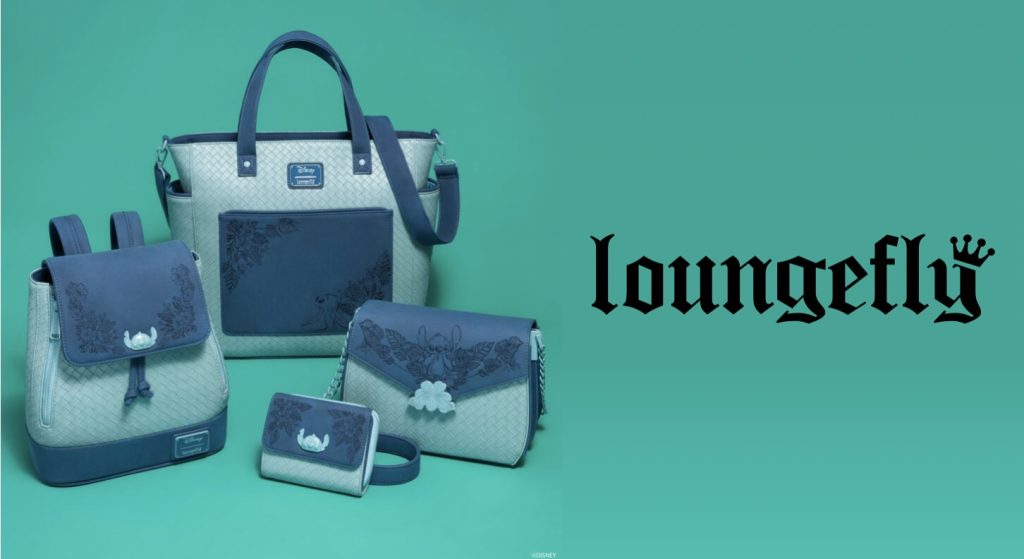 New Disney x Loungefly Embroidered Woven Stitch Series Loungefly Stitch Header