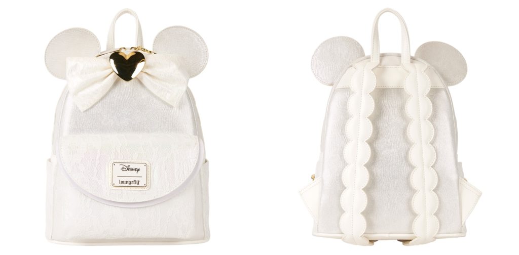 Disney Loungefly Wedding Backpack – WDWINFO.COM The New 3-Piece Disney x Loungefly Wedding Series Is Here Disney Loungefly Wedding Backpack