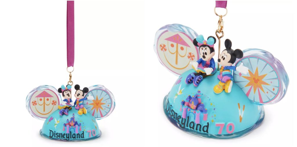 Disneyland 70th Celebrate Happy Collection Blue Ornament – WDWINFO.COM The Big Drop of New Disneyland 70th Merchandise Is Here Disneyland 70th Celebrate Happy Collection Blue Ornament