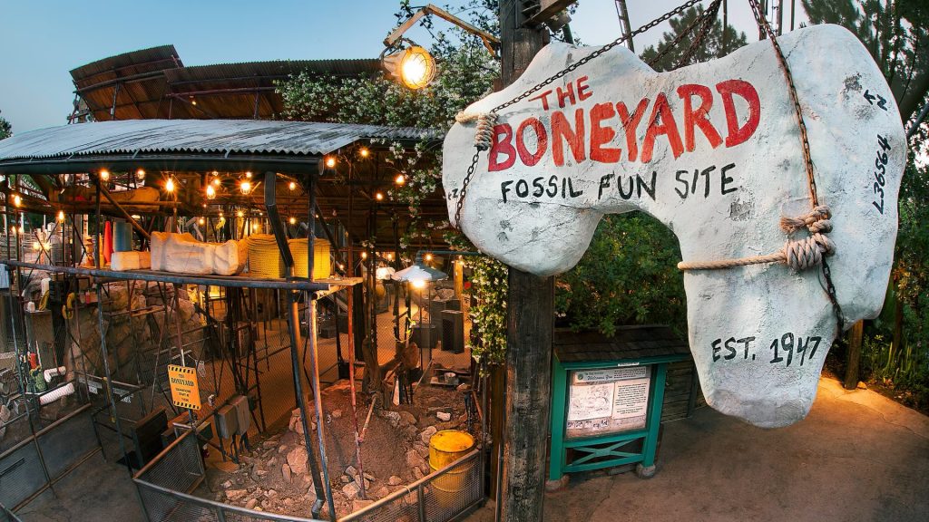 Closing Date for Boneyard at Disney’s Animal Kingdom; New Playground Promised the boneyard playground sign animal kingdom
