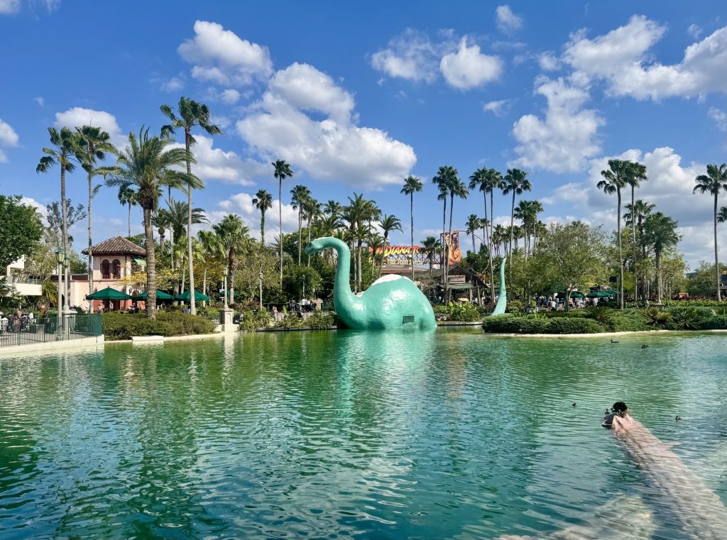 Why is There a Giant Dinosaur at Disney’s Hollywood Studios?