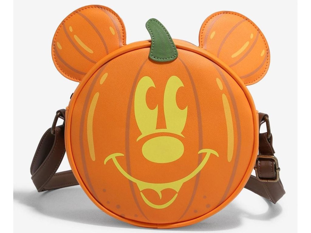 Pre-Order Your NEW Loungefly Mickey Mouse Glow-In-The-Dark Pumpkin Crossbody