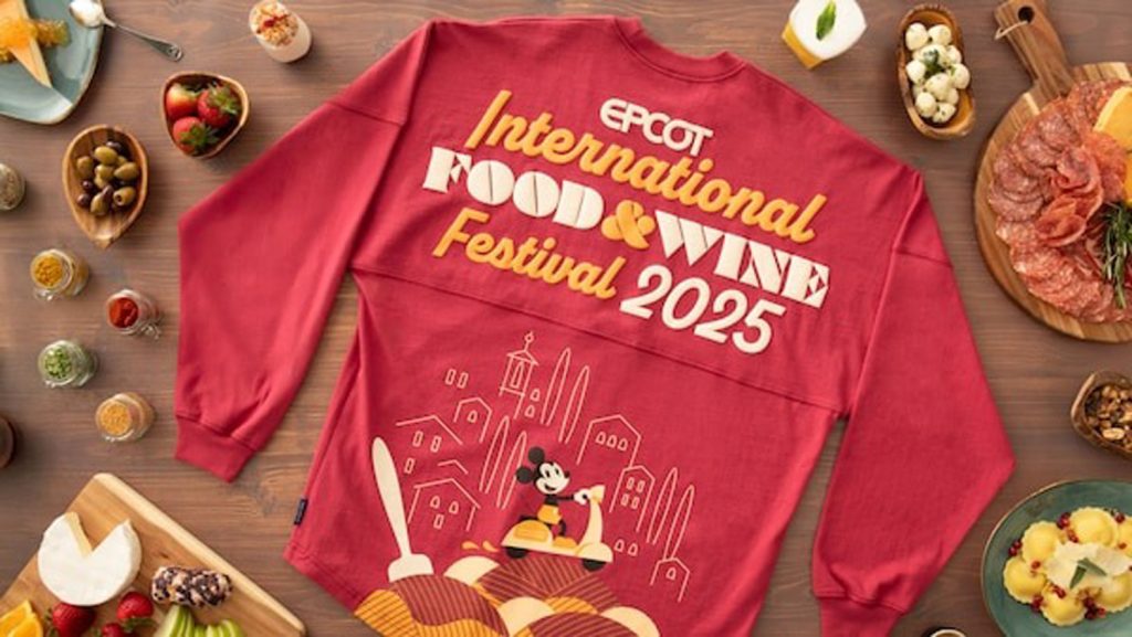 FIRST LOOK at New Merch Collections for 2025 EPCOT Food & Wine Festival