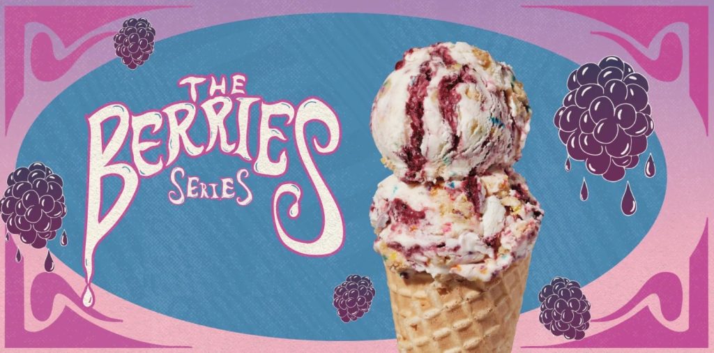 Refreshing New Berry Ice Cream Flavors for Disney Guests Berries-WebHeader