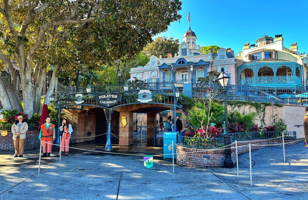 Are Disney’s Temporary Ride Closures Staged to Thin Crowds? Pirates Disneyland 2024 Closed Large
