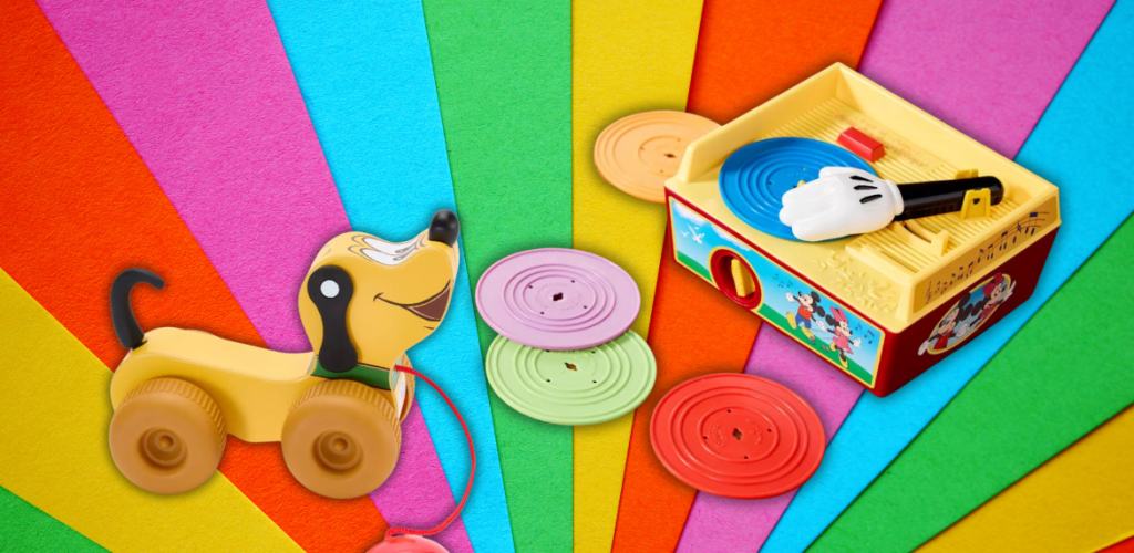 New Disney x Fisher-Price Retro Toys Now Available