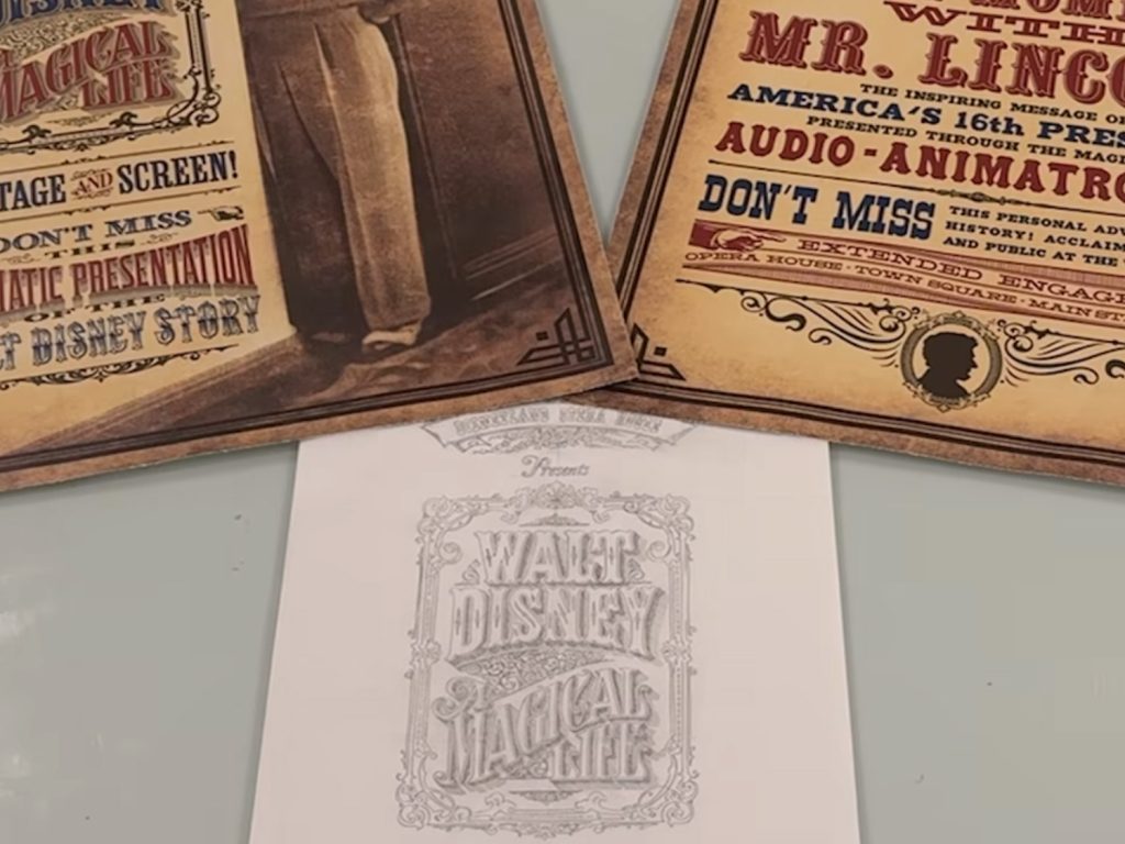 Did You See the New Attraction Poster for “Walt Disney – A Magical Life”? walt-disney-a-magical-life-poster-01