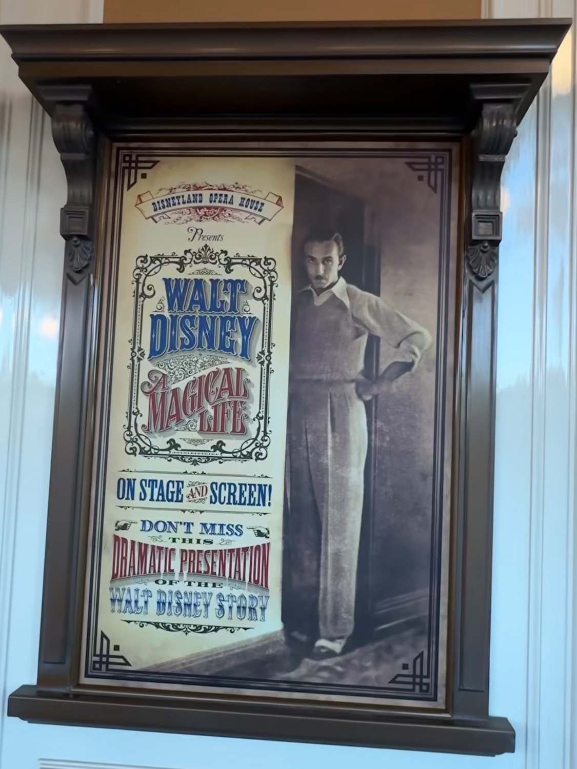 Did You See the New Attraction Poster for “Walt Disney – A Magical Life”?