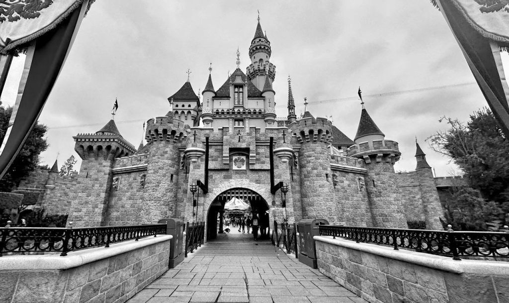 The Dark Side of Disney: The Vacation Truth No One Tells You 2024 - Zoe - Castle DLR Large BW Large
