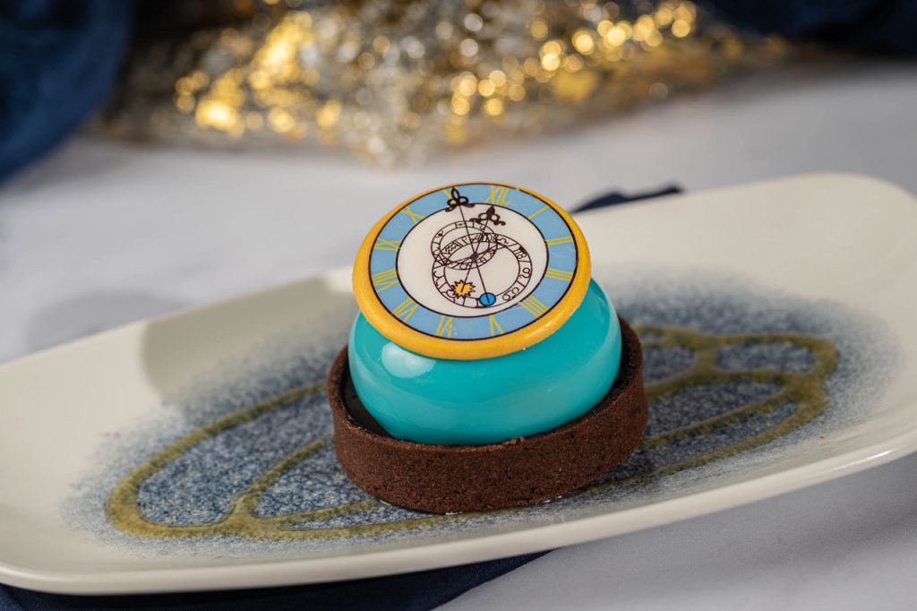 Disney Eats World Princess Week Blue Tart Large – WDWINFO.COM New Walt Disney World Bites & Sips for World Princess Week Disney Eats World Princess Week Blue Tart Large