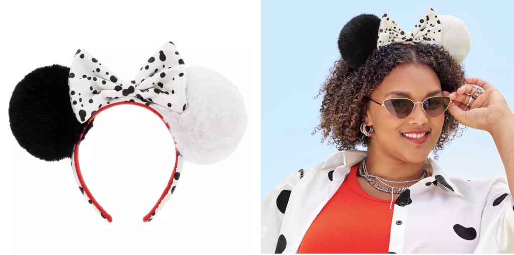 Disney Merch Halloween Ears Cruella – WDWINFO.COM New Disney Merch: Halloween Pins, Accessories & Villains Disney Merch Halloween Ears Cruella