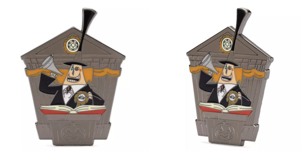 Disney Merch Halloween Pin Grey – WDWINFO.COM New Disney Merch: Halloween Pins, Accessories & Villains Disney Merch Halloween Pin Grey