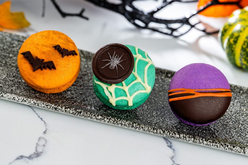 Halloween-Macaron-Trio-Walt-Disn โ WDWINFO.COM New 2025 Halloween Snacks Coming to Walt Disney World Resort Hotels Halloween-Macaron-Trio-Walt-Disn