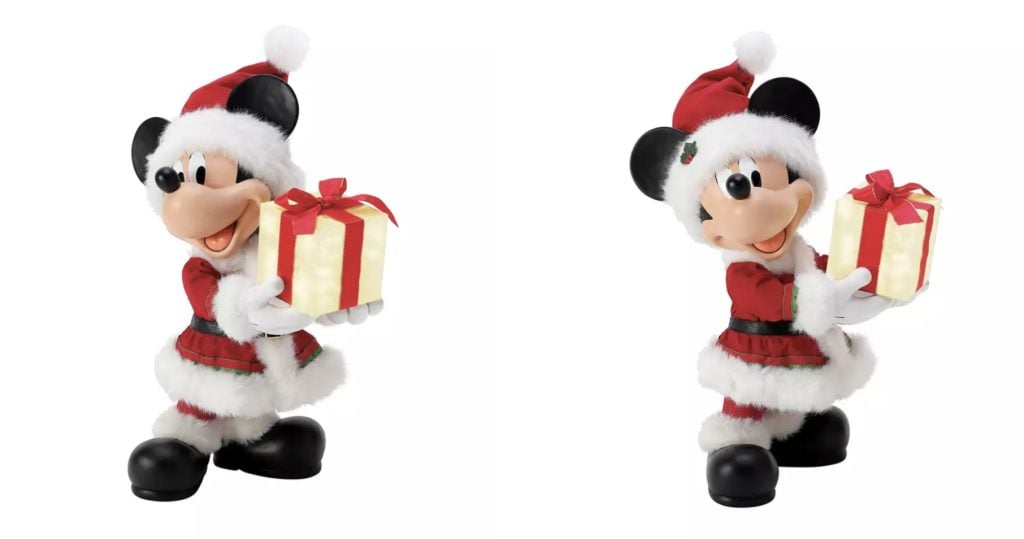 Holiday Light Up Figure Mickey 2 – WDWINFO.COM New Mickey & Minnie Holiday Figures by Department 56 Holiday Light Up Figure Mickey 2