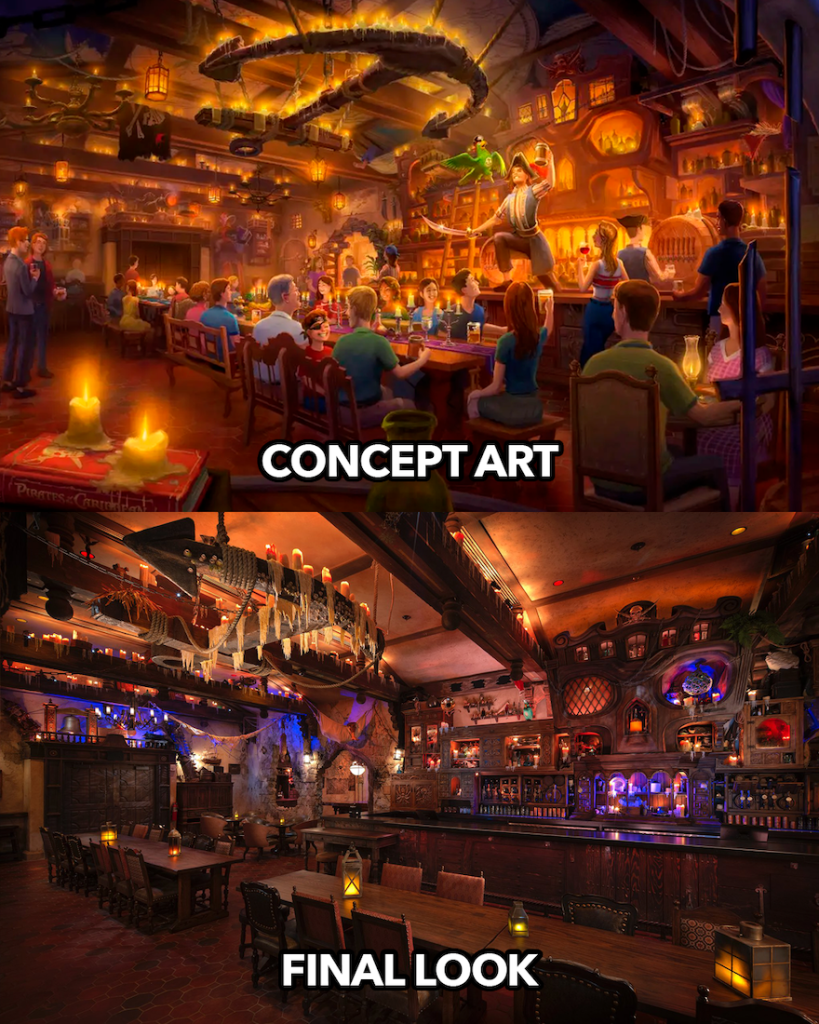 IMG_5946 – WDWINFO.COM FIRST LOOK Inside The Beak and Barrel Pirate Lounge at Magic Kingdom IMG_5946
